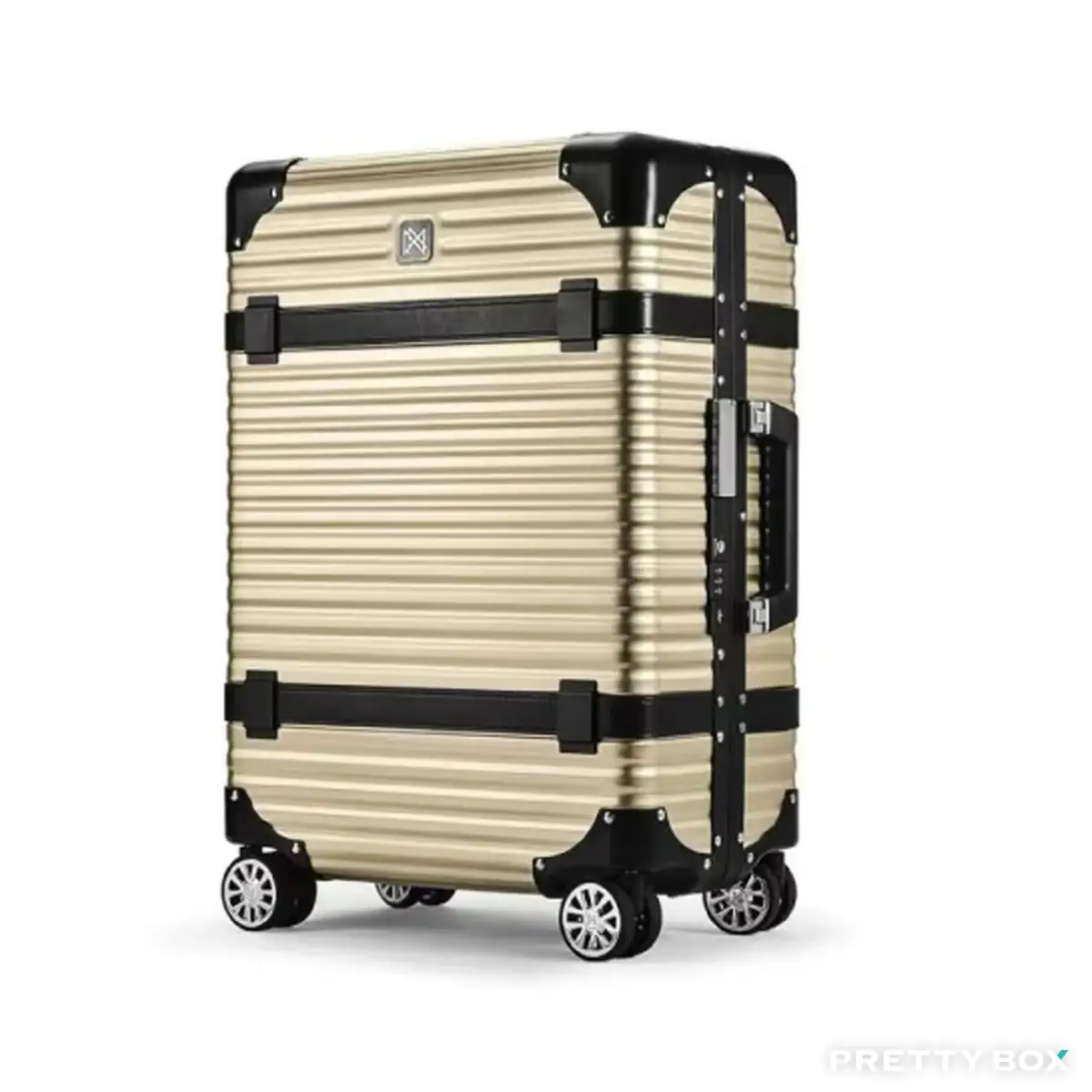 購買】LANZZO Norman Viking Cabin 47L 行李箱- 金色82402