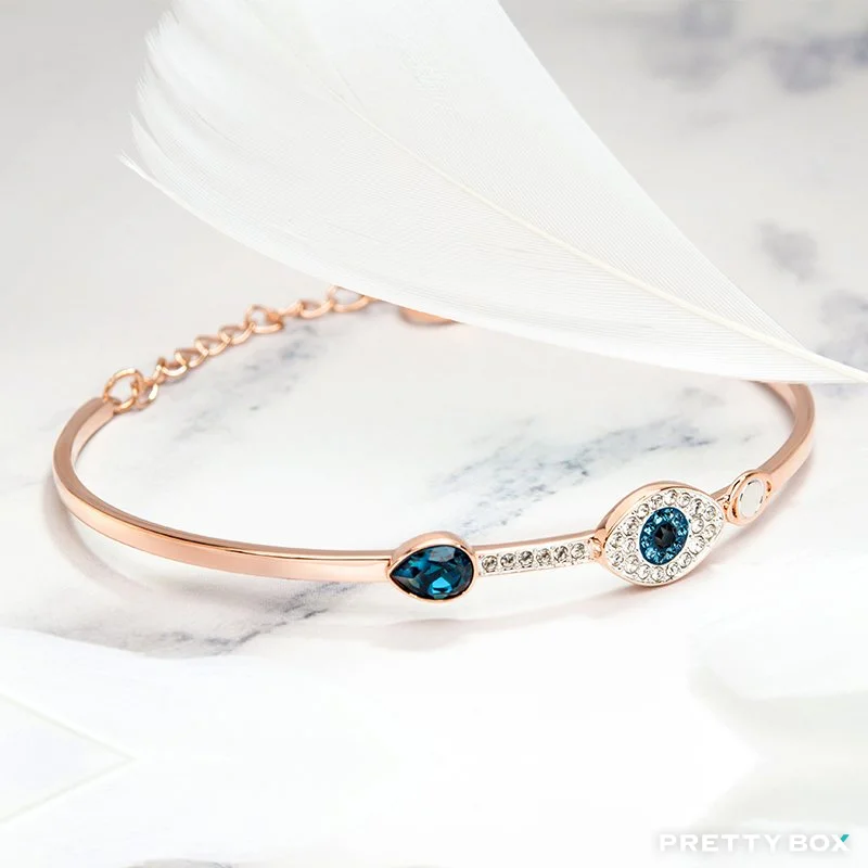 Buy Swarovski 5171991 SYMBOLIC Evil Eye Bangle Pretty Box