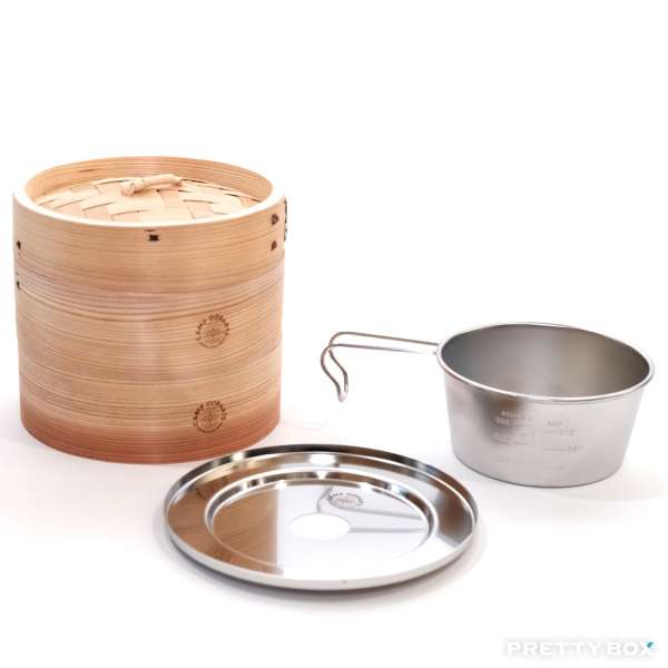 CAMPOOPARTS 15cm蒸籠連Sierra cup戶外用套裝