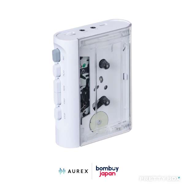 TOSHIBA AUREX AX-W10C WALKY 卡式帶手提播放器 - 透明版