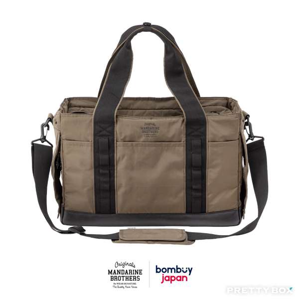 Mandarine Brothers Glasgow Carry Tote Bag - 卡其色
