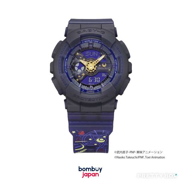 CASIO BABY-G BA-110XSM-2A Sailormoon 聯乘版 (平行進口)
