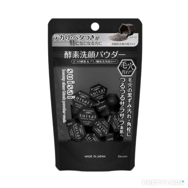 Kanebo Suisai Beauty Clear Black Lavado en polvo (32 piezas)