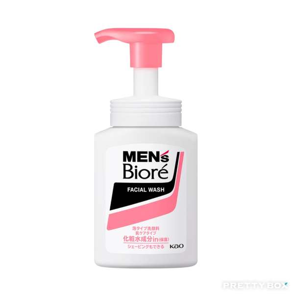KAO Biore Men's Double Moist Up Jabón espumoso instantáneo 150 ml