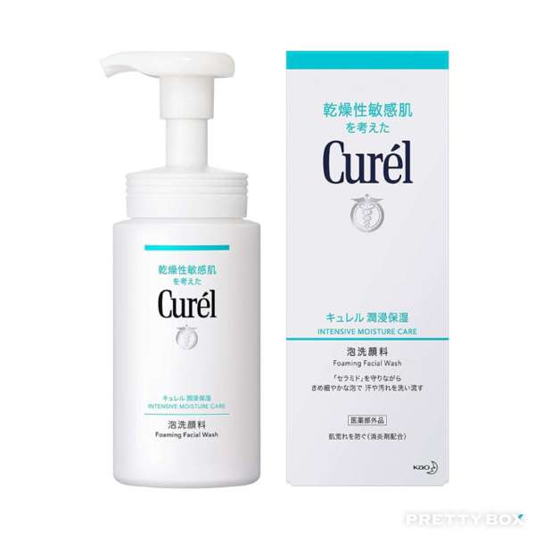 Curél Soin Hydratant Intensif Nettoyant Moussant Visage 150 ml