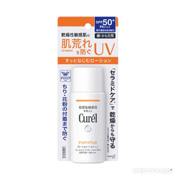 Curél Jour Barrière Protection UV Lait 60 ml