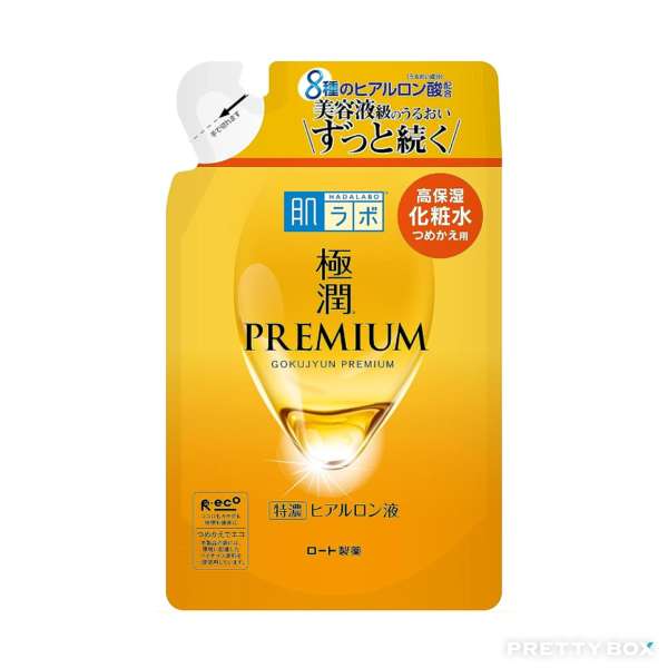 HADALABO Gokujyun Loción Hidratante Premium (Recambio) 170ml