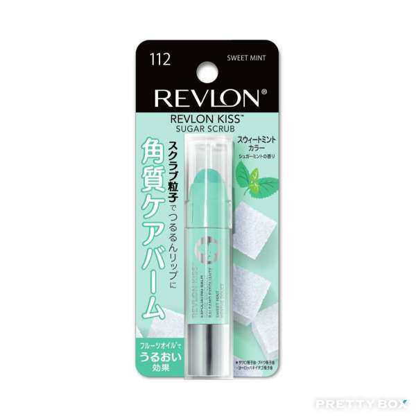Revlon Kiss Sugar Scrub Baume Exfoliant 2,6 g - 112 Menthe Douce