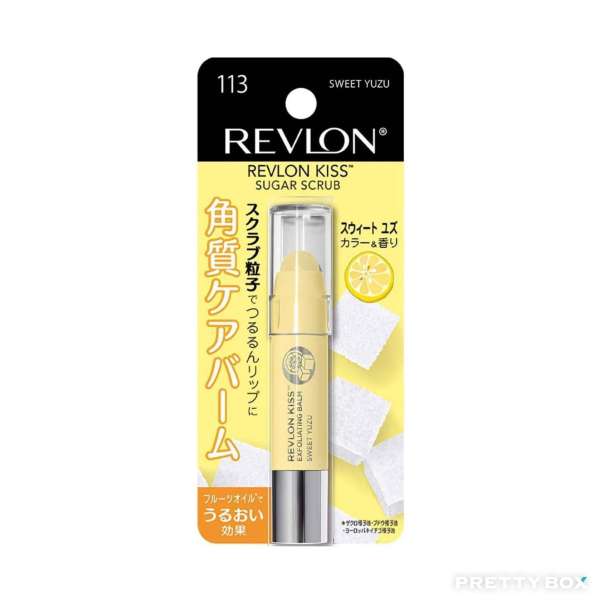 Revlon Kiss Sugar Scrub Exfoliating Balm 2.6g - 113 Sweet Yuzu