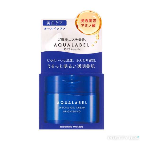 SHISEIDO Aqualabel Gel Crema Especial Blanco 90g - Azul