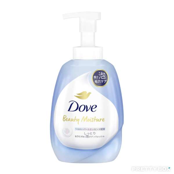 Dove Beauty Moisture Foaming Shower Gel 540g (Contains Pearl Essence + Ceramide)