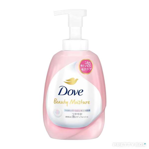 Dove Beauty Moisture Foaming Shower Gel 540g (Contains Pearl Essence + AHA)
