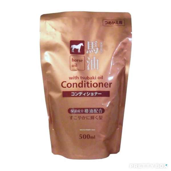 Kumano Horse Oil No Silicon Treatment 1000ml Refill