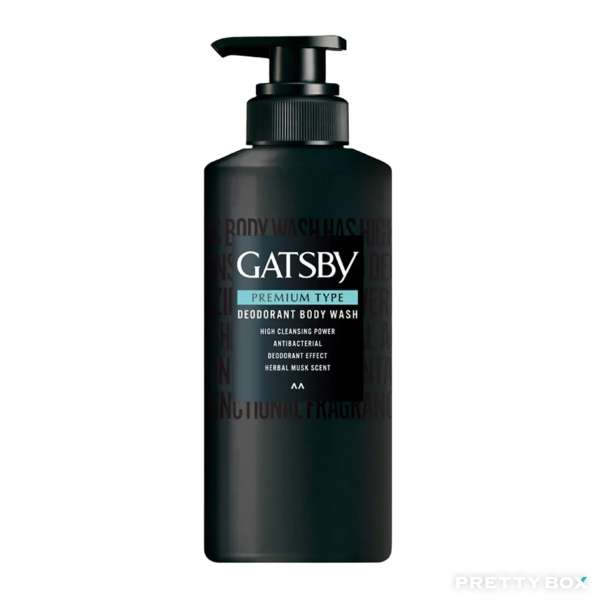 Gatsby Premium Type Deodorant Body Wash - Herbal Musk Scent (For men) 380ml