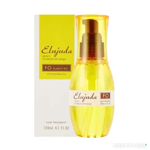 Milbon Elujuda FO Fluent Oil Hair Treatment 120ml Yellow