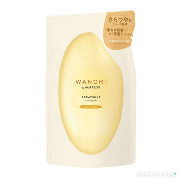 P&G Hair Recipe WANOMI SARATSUYA Shampoo Refill 300ml Fresh Blossom