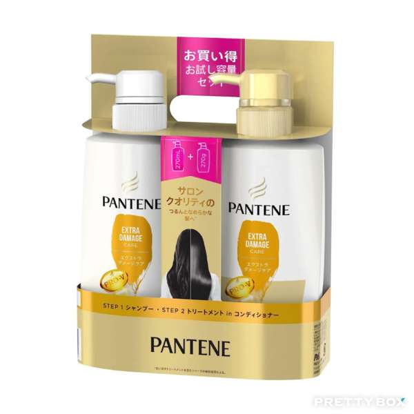 P&G PANTENE Extra Damage Care set Champú 270ml + Acondicionador 270ml
