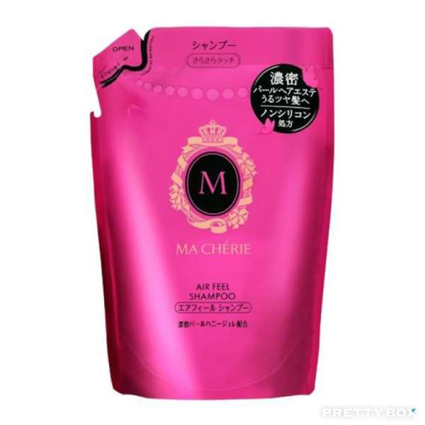 SHISEIDO MACHERIE Air Feel Shampoo EX Recambio 380ml (Rosa oscuro)