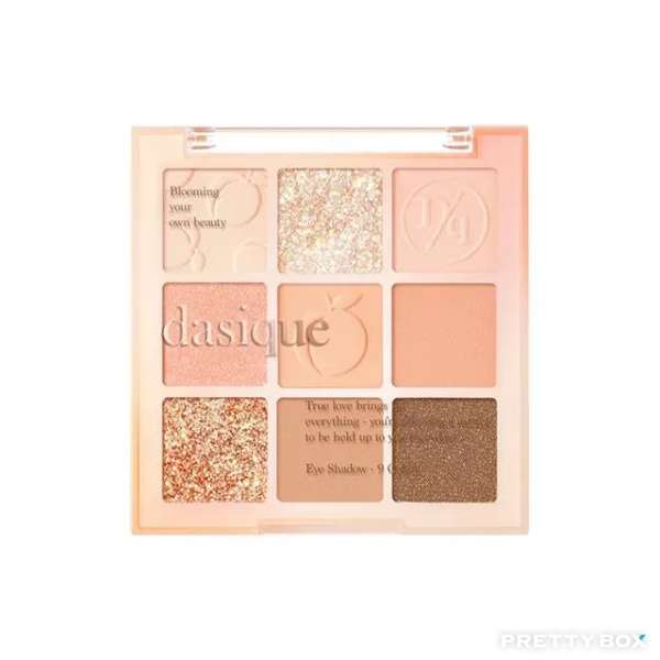 Dasique 九色眼影盤 #14 甜美九色蜜桃 Peach Squeeze 7g