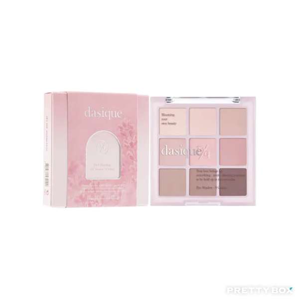 Dasique 純素九色眼影盤 #13 啞光冷調芋泥色 Cool Blending 8g