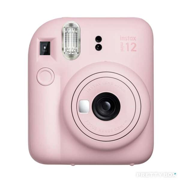 Instax Mini 12 即影即有相機 (櫻花粉)