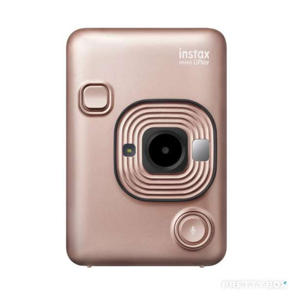 Instax mini LiPlay 即影即有菲林相機 (玫瑰金)