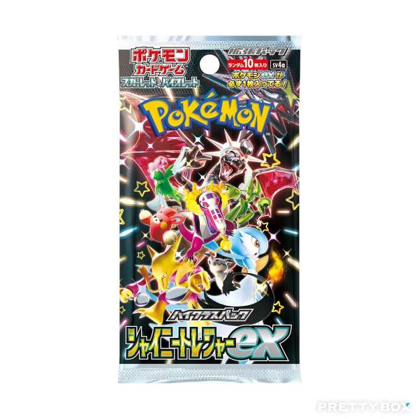 POKEMON 寶可夢卡牌 SV4a 閃色寶藏EX - 1包 (日版)