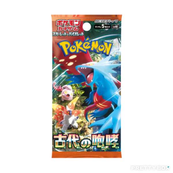POKEMON 寶可夢卡牌 SV4K 古代の咆哮 - 1包 (日版)