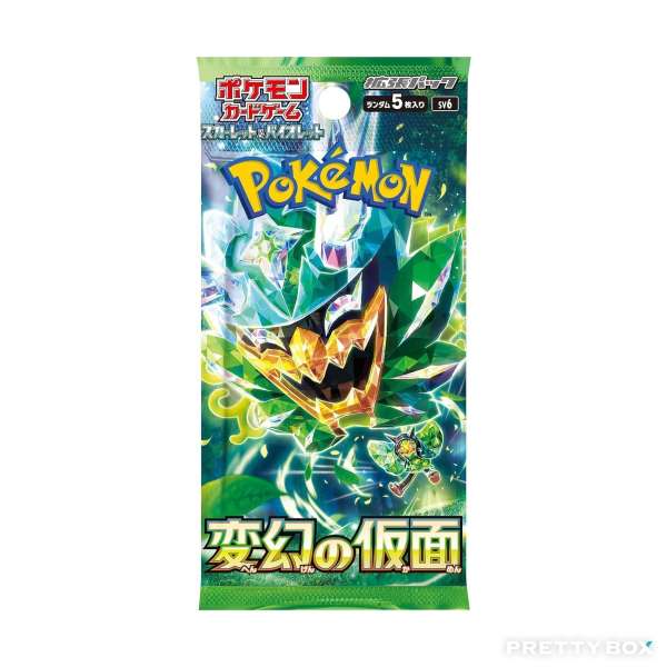 POKEMON 寶可夢卡牌 SV6 變幻假面 - 1包 (日版)
