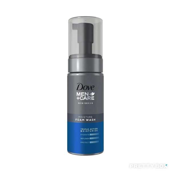 DOVE MEN+CARE Jabón facial en espuma humectante 140 ml