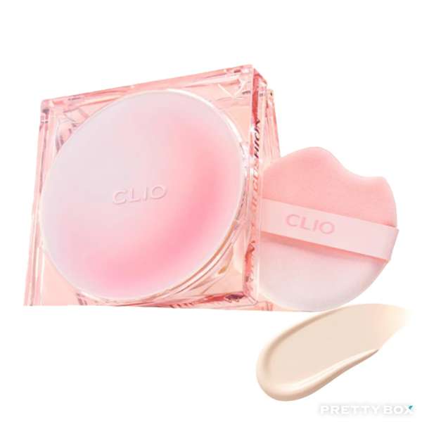 CLIO Kill Cover The New Founwear Cushion with refill (Peach version) #02 LINGERIE 15g x 2