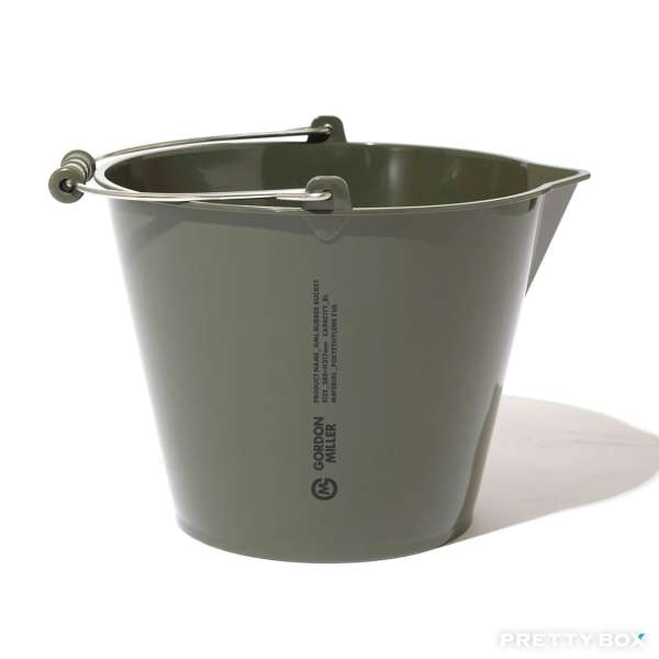 GORDON MILLER Rubber Bucket 8L - Olive Drab