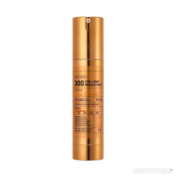 VT 塗抹式微針維他命美白精華300針 50ml