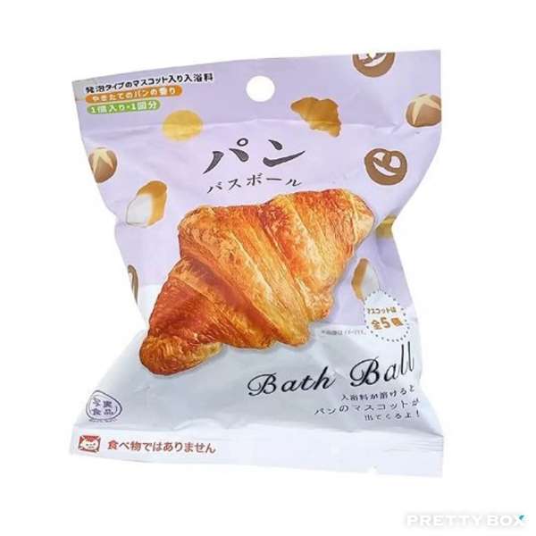 MANABURO - Bread Bath Bomb (Lemon Scent) 1pc