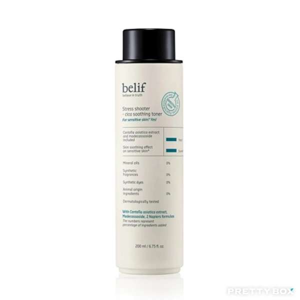 Belif Stress Shooter - Tónico calmante Cica 200 ml