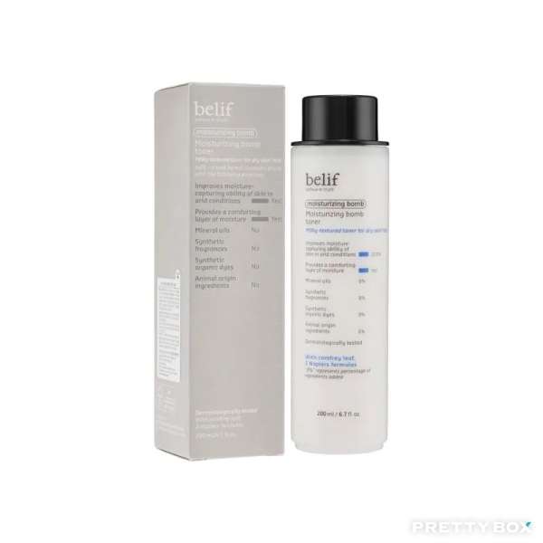 Belif 紫芹26hr潤澤炸彈柔膚水 200ml