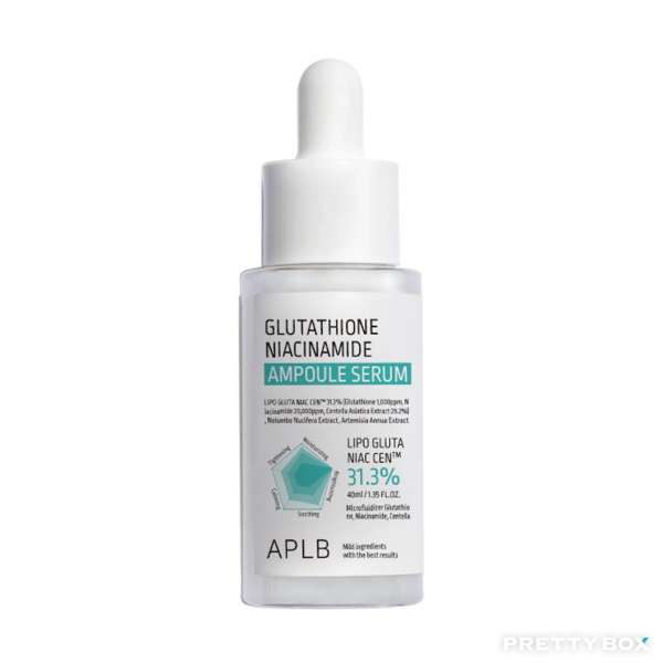 Sérum en ampoule APLB Glutathion Niacinamide 40 ml