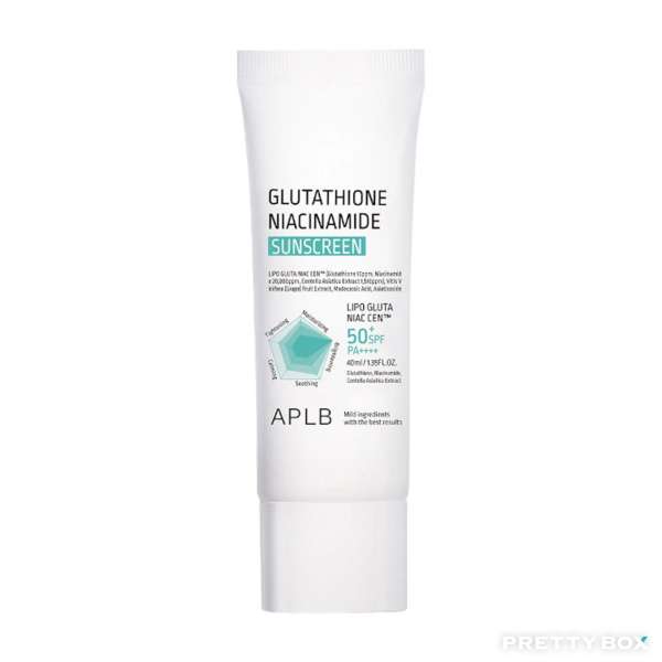 APLB Glutathione Niacinamide Sunscreen SFP50+ PA++++ 40ml