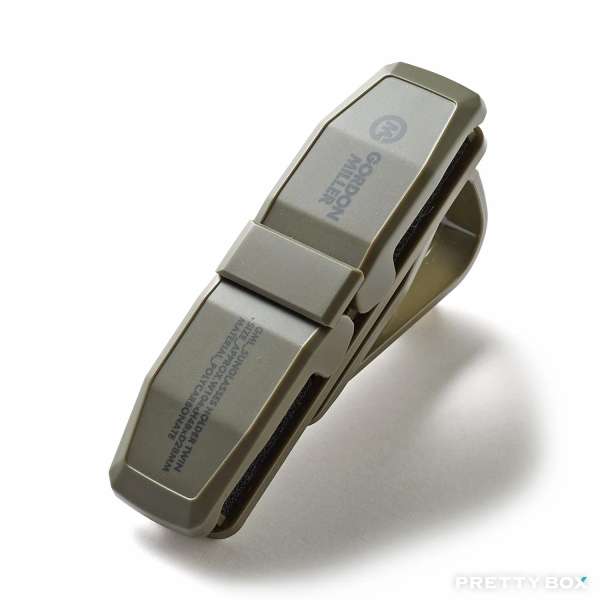 GORDON MILLER Sunglasses Holder Twin - Olive Drab