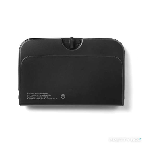 GORDON MILLER Rear Tray - Black