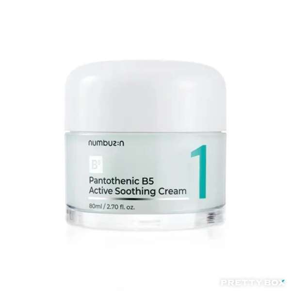 numbuzin No.1 泛酸B5水潤舒緩面霜 80ml