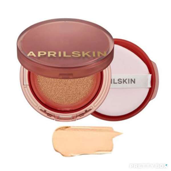 APRILSKIN Hero Cushion SPF50+ PA+++ (With Refill) #21 Light Beige 12ml*2