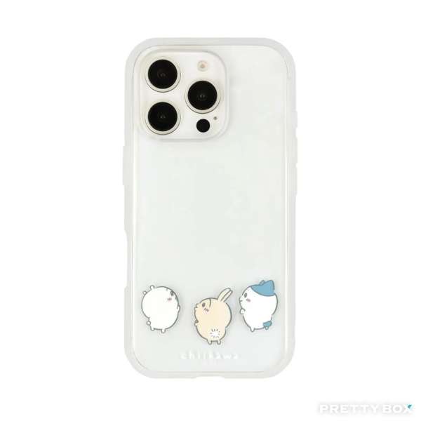 CHiiKAWA iPhone 16 Plus Transparent Phone Case Phone - Chiikawa & Hachiware & Usagi