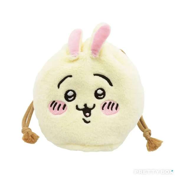 CHiiKAWA臉型抽繩包 - 兔兔