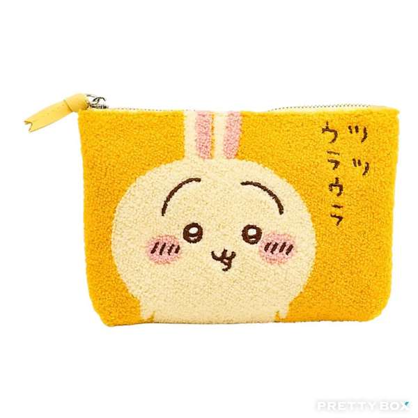 CHiiKAWA刺繍拉鏈袋 - 兔兔