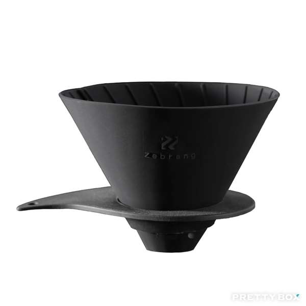 HARIO ZB-VDFP-02B Zebrang V60 Flat Dripper 02