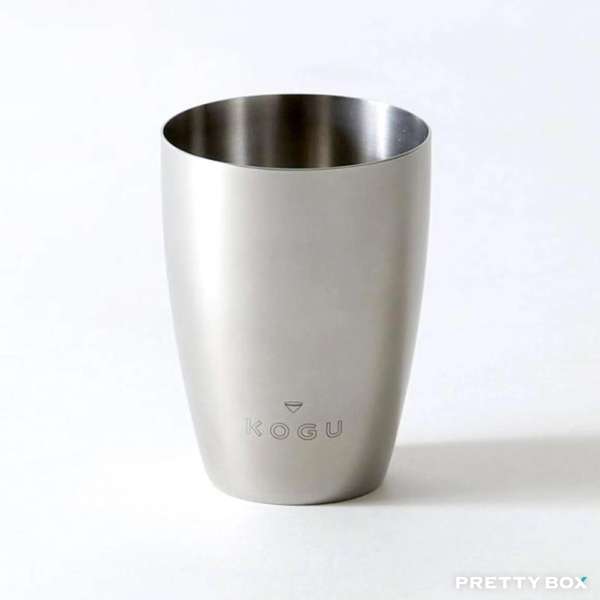 KOGU 珈琲考具 日製不鏽鋼盛粉杯 - 銀