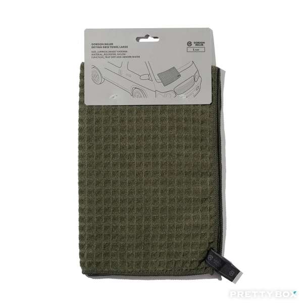 GORDON MILLER Thick Grid Microfiber Cloth L