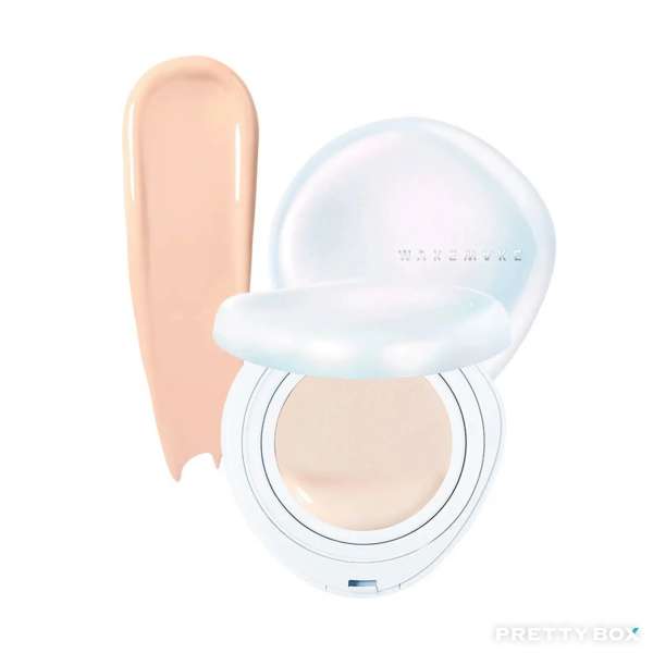 WAKEMAKE Water Glow Coating Cushion SPF50+ PA++++ #21 Vanilla 15g
