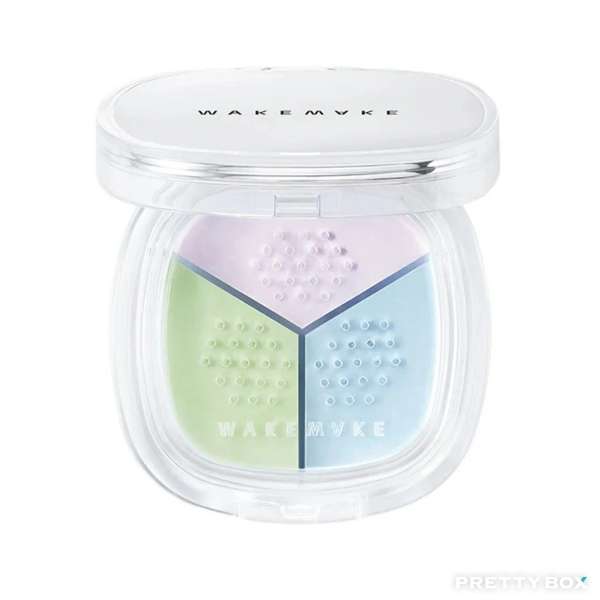 WAKEMAKE 3色調色亮膚定妝碎粉 #01 Pale Clear 4g